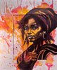 Nachtmalerin Pädi Muntwyler - Black woman