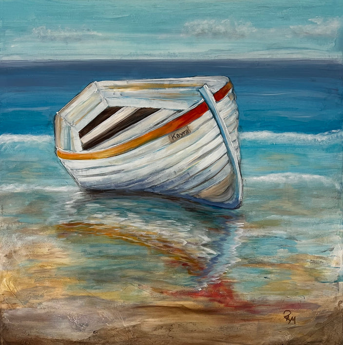 Priska Heri Monjé - Boot am Strand (Kayra)