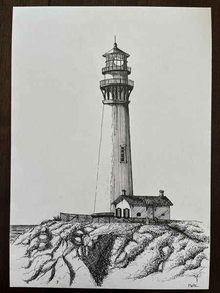 Manuela Motz - Pigeon Point Lighthouse, Pescadero, California