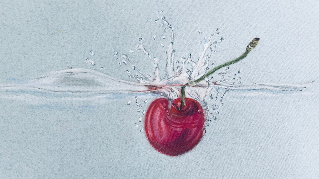 Michaela Velten - Platsch… da ist doch eine Kirsche ins Wasser gefallen