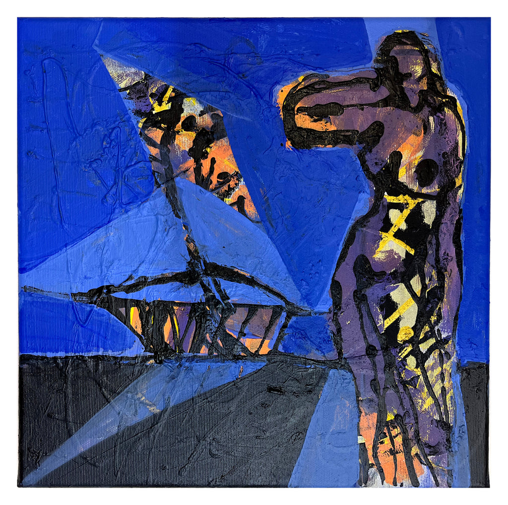 Mathias Wunderlich - Akt mit Schiff