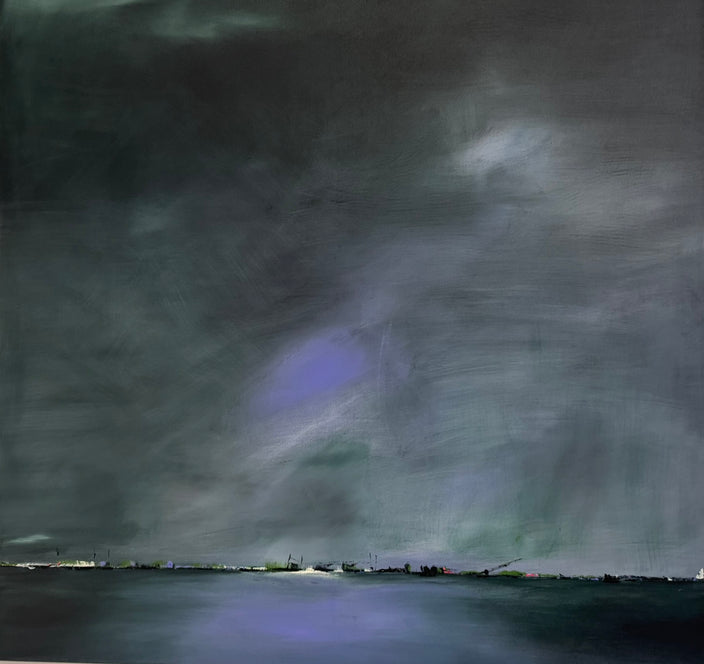Juana Maria von Jascheroff - Monochrome Wasserlandschaft "Violett"