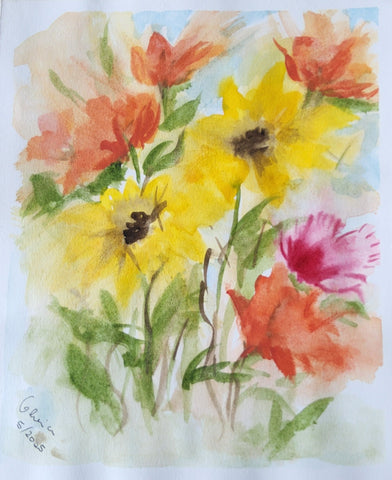 Gloria Voelker - Im Garten