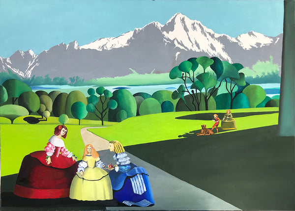 Heinz Balthes - Las Meninas bei einem Ausflug in die Sierra Nevada