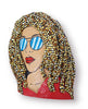 Manuel Lächner - Pop Art Frauenbüste mit Dreadlocks