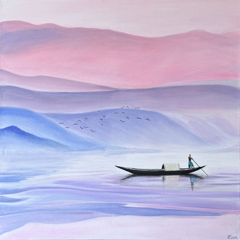 Li Zhou - Misty Lake