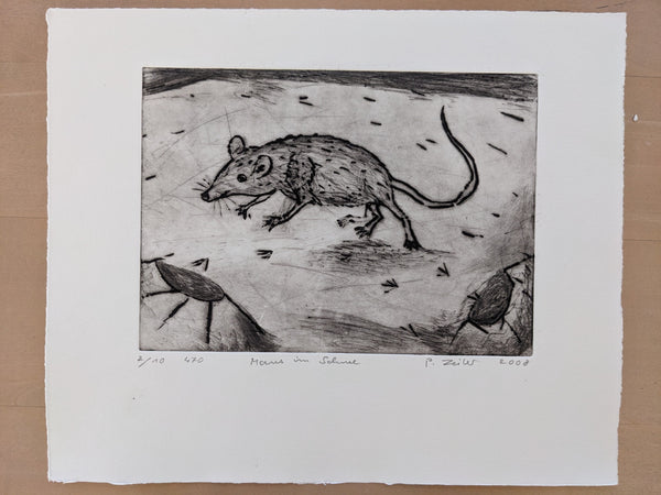 Peter Zeiler - Maus im Schnee
