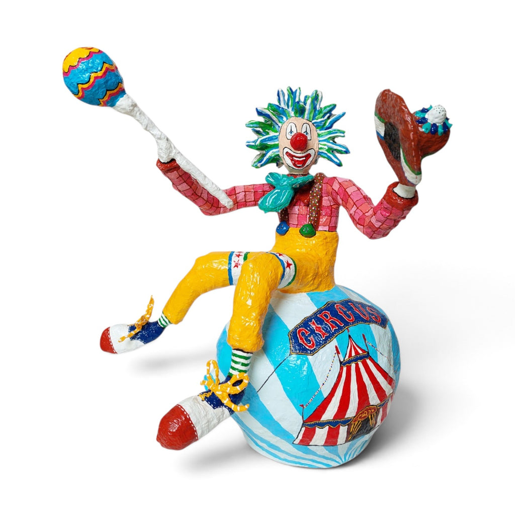 Manuel Lächner - Clown auf Luftballon mit Lutscher