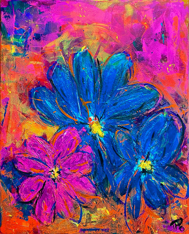 Heike Ponge - Florale Farbexplosion