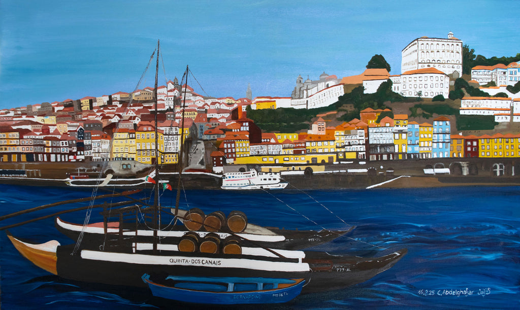 Claudia Lüthi alias Abdelghafar - Porto's berühmter Hafen