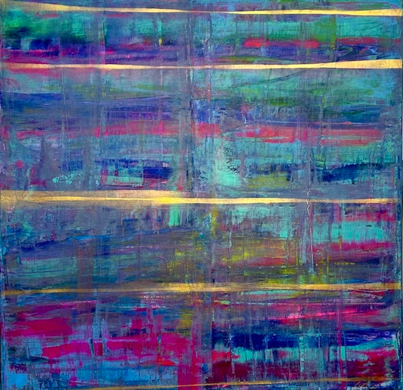 Christina Thenert-Moser - Stadtlichter in der Dämmerung