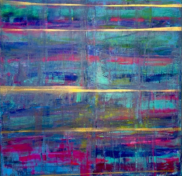 Christina Thenert-Moser - Stadtlichter in der Dämmerung