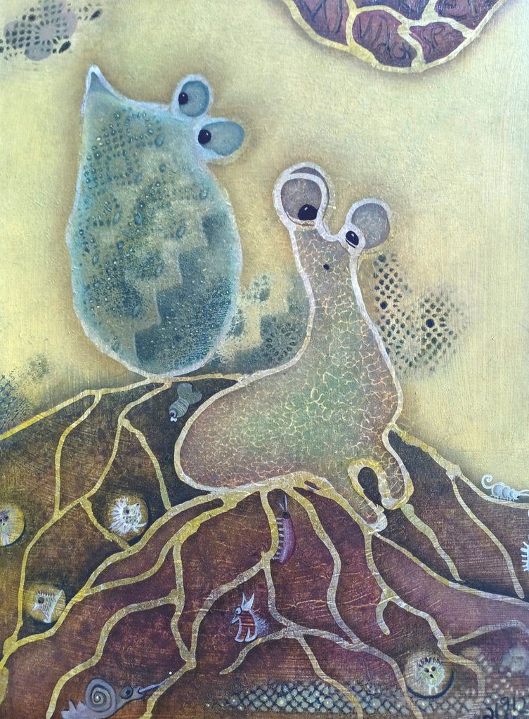 Aluna Burkhard - Wurzeln