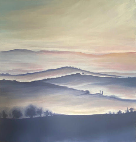 Sevda Mendrzik - Blaue Stunde in der Toskana