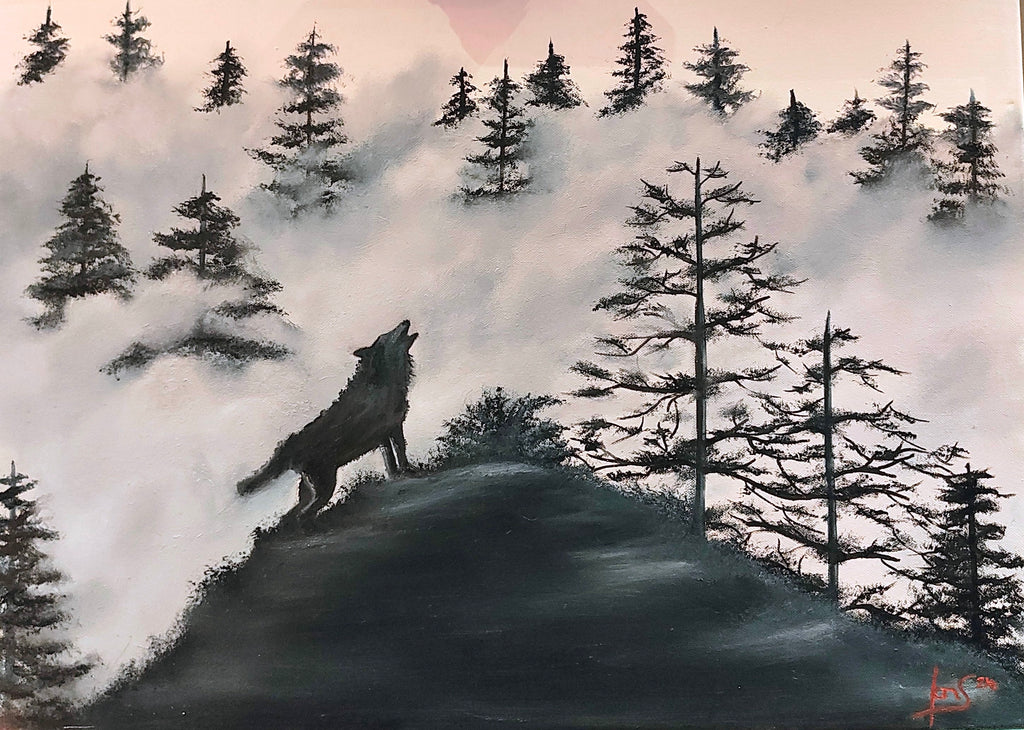 Jan Schläpfer - Wolfsgeheule im Nebel