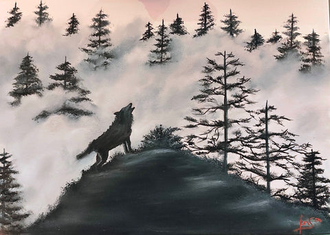 Jan Schläpfer - Wolfsgeheule im Nebel