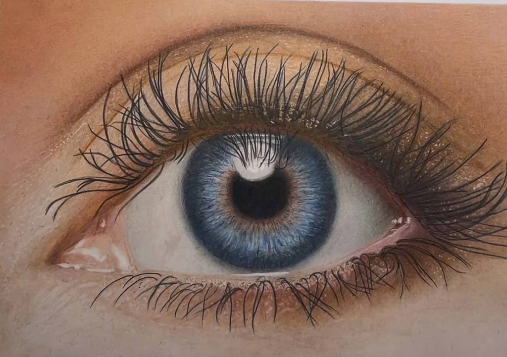 Zaida Grigull - Auge (Version blau)