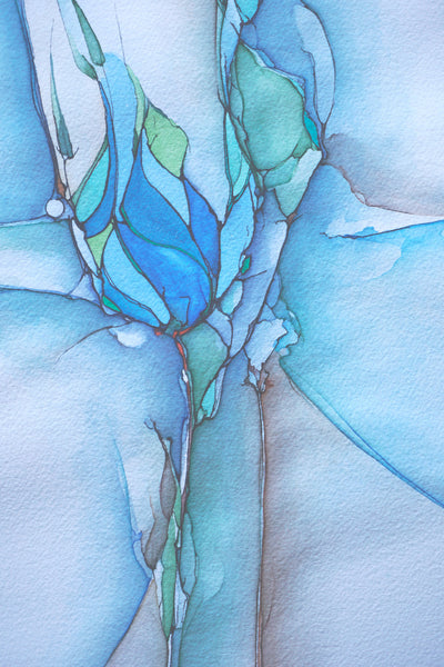 Thomas Wagner - Blaue Blume - Blume der Hoffung
