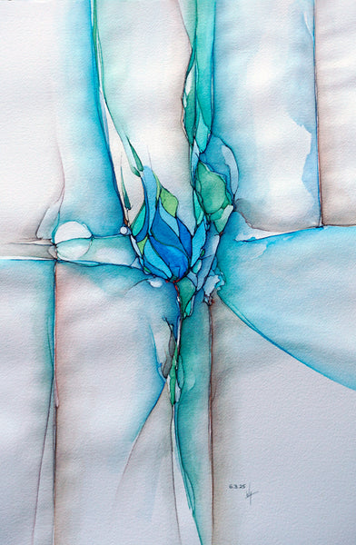 Thomas Wagner - Blaue Blume - Blume der Hoffung
