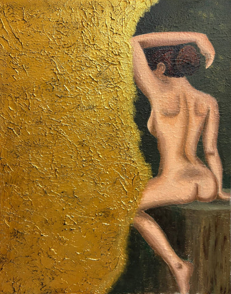 AGu - Akt Frau in Gold