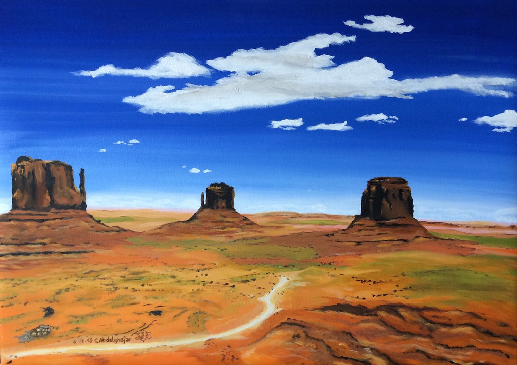 Claudia Lüthi alias Abdelghafar - Monument Valley