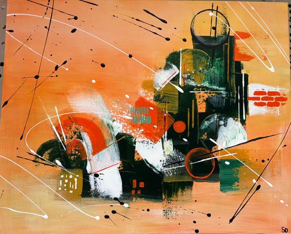 Susan Dobernecker - Orange Motion