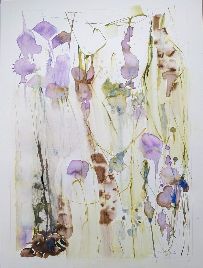 Sylvia Evans - Sweet peas-MOA5