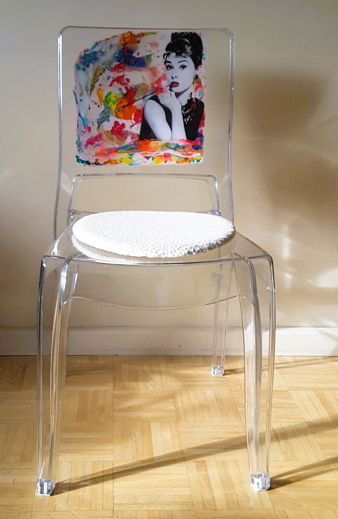 Renate Scherberich - Ghost-Stuhl - Pop-Art