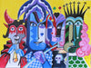 Werner Funk - Komödianten Poster Kunstdruck - Werner Funk, Schwieberdingen, Deutschland Wandbild