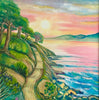 Tamara Michel - Weg in Paradies Poster Kunstdruck - Tamara Michel, Wien, Österreich Wandbild