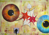 Marlis Meinicke - Blickkontakt Poster Kunstdruck - Marlis Meinicke, Berlin, Deutschland Wandbild