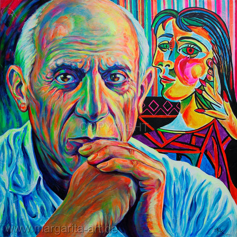 Margarita Kriebitzsch - Pablo Picasso mit seiner Muse