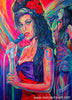 Margarita Kriebitzsch - Amy Winehouse Poster Kunstdruck - Margarita Kriebitzsch, Hamburg, Deutschland Wandbild