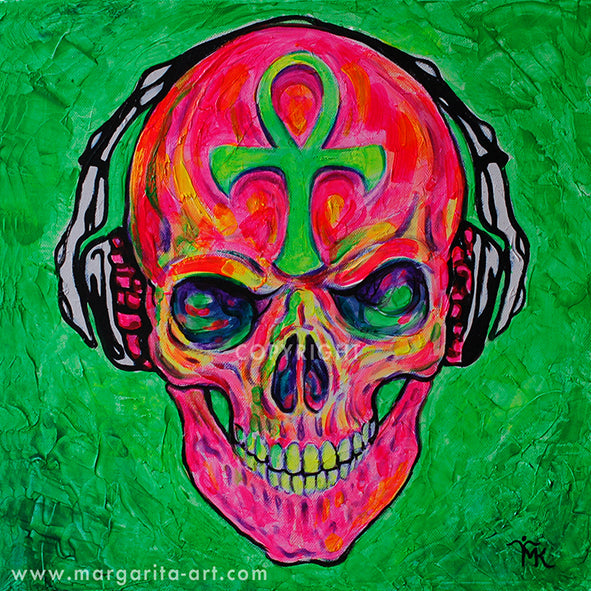 Margarita Kriebitzsch - Skull / Totenkopf DJ 2