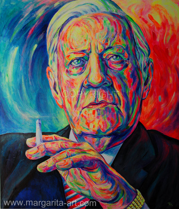 Margarita Kriebitzsch - Helmut Schmidt (137)