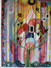 Ursula Sulser - Verwunschene Stadt Poster Kunstdruck - Ursula Sulser, Thalwil, Schweiz Wandbild