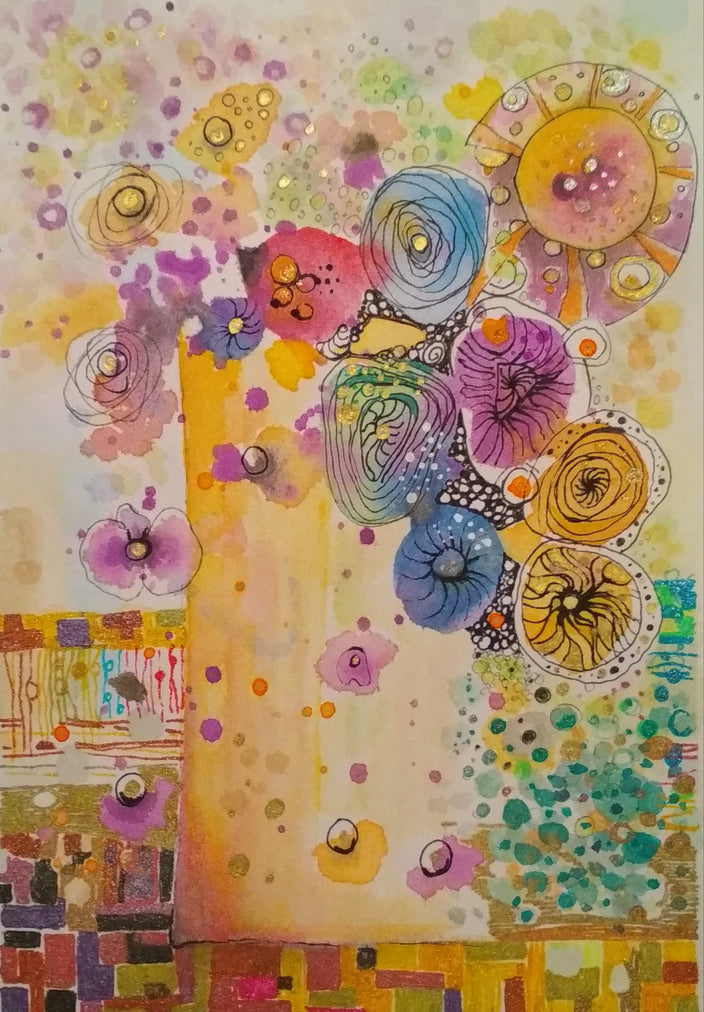 Margit Scheller - Blumen in der Vase