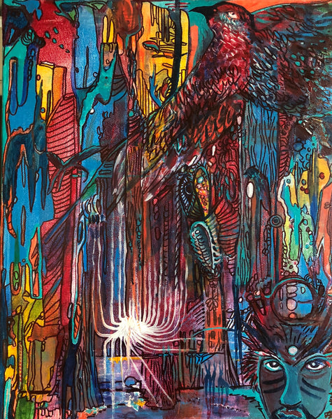 Nadine Nau - Origine - Ursprung Poster Kunstdruck - Nadine Nau, Berlin, Deutschland Wandbild