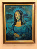 Nadine Nau - La Gioconda BLUE Poster Kunstdruck - Nadine Nau, Berlin, Deutschland Wandbild