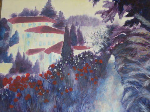 Simon Bernheim - Feldweg in San Sebastiano (San Virgilio)