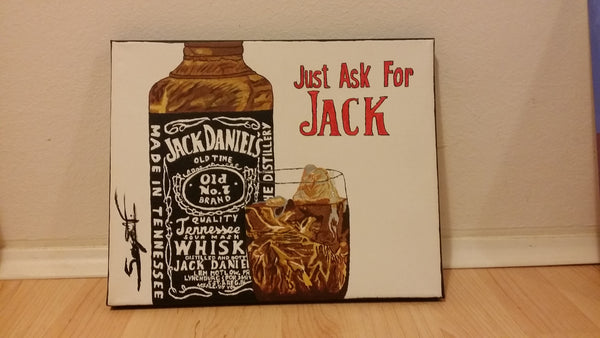 Sanja - Jack Daniels Poster Kunstdruck - Sanja, Wien, Österreich Wandbild