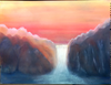 Anna M. Aigner - Beachten fantasy Poster Kunstdruck - Anna M. Aigner, Bad Reichenhall, Deutschland Wandbild