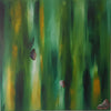 Sandra Kolodjezak - Grün / Orange mit Achat Poster Kunstdruck - Sandra Kolodjezak, Wolfsburg, Deutschland Wandbild