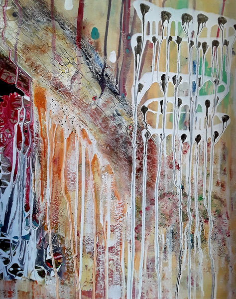 Renate Wägner - Lichtströme Poster Kunstdruck - Renate Wägner, Gebsattel, Deutschland Wandbild