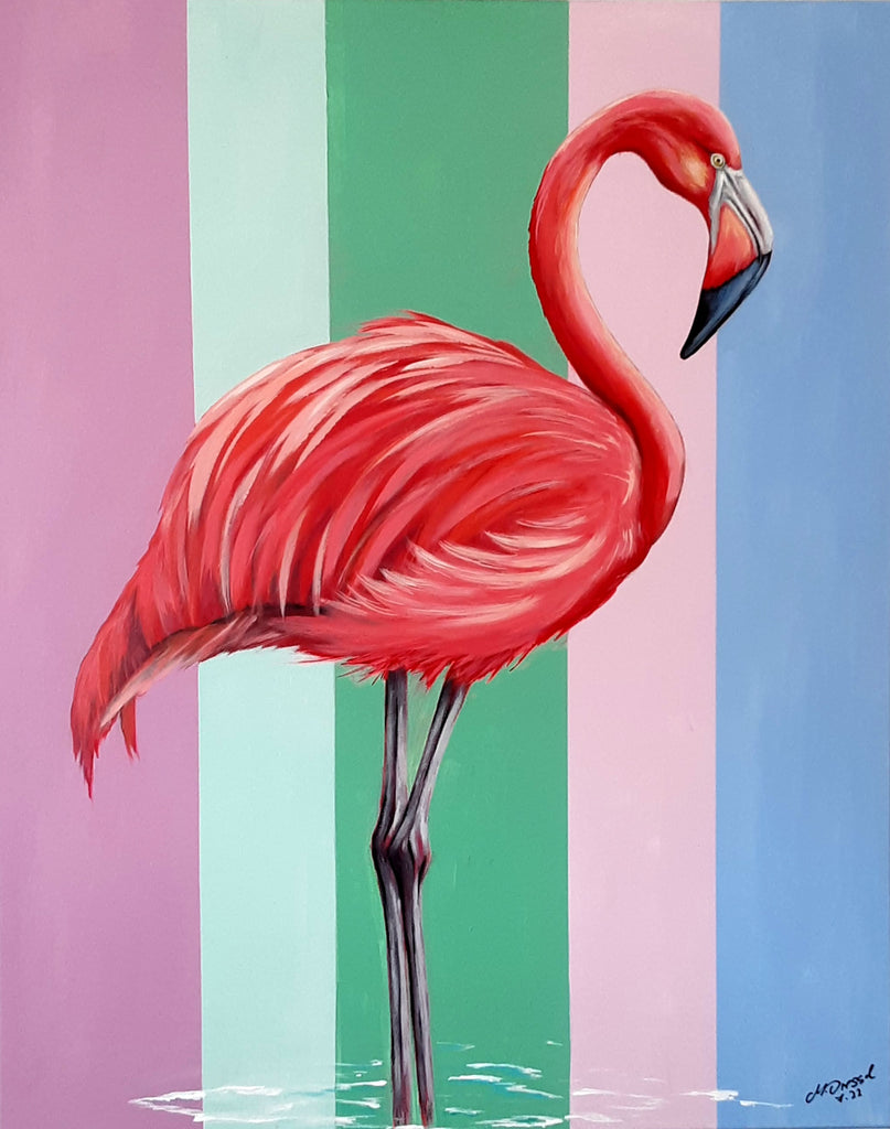 Michaela Dressel - Flamingo