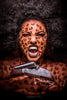 Ulrich HM Wolf - Against Trophy Hunting Julianna Towsend Topmodel Poster Kunstdruck - Ulrich HM Wolf, Taunusstein, Deutschland Wandbild