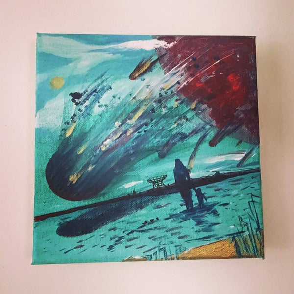 Nadine Nau - Sternschnuppen Poster Kunstdruck - Nadine Nau, Berlin, Deutschland Wandbild