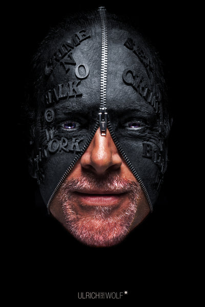 Ulrich HM Wolf - Faces Schauspieler@work Poster Kunstdruck - Ulrich HM Wolf, Taunusstein, Deutschland Wandbild