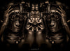 Ulrich HM Wolf - With blinkers through life 2 Poster Kunstdruck - Ulrich HM Wolf, Taunusstein, Deutschland Wandbild