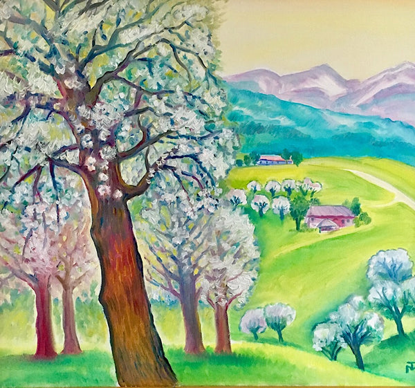 Tamara Michel - Blütezeit Poster Kunstdruck - Tamara Michel, Wien, Österreich Wandbild